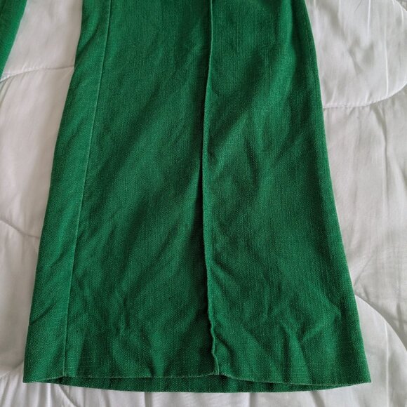 Elevenses Pants Women's Size 2 Green Anthropologie Brighton Linen-blend Pants - Picture 6 of 12